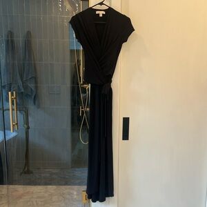 MICHAEL Michael Kors Black Wrap dress, high to low in the back